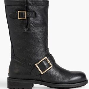 Women's Black Leather Boots